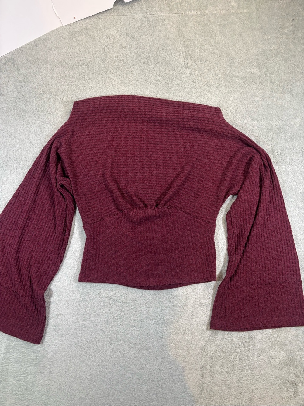 Free People "We The Free" Crazy On You Thermal Top XS